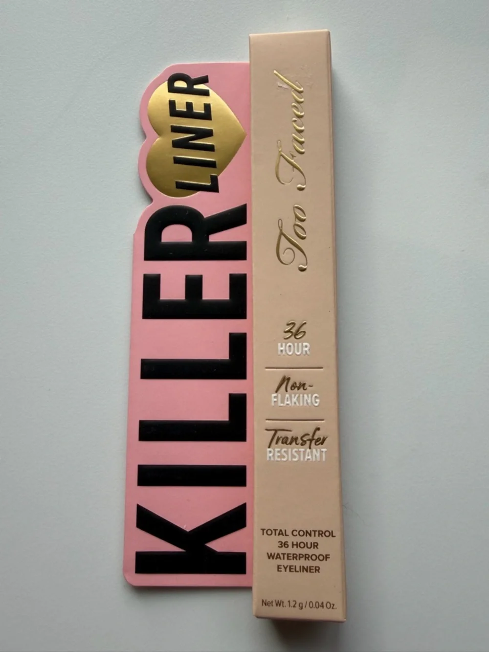 Too Faced Killer Liner Eyeliner in “Killer Cashmere”